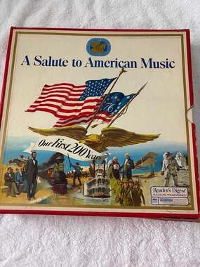 A Salute to American Music, 12 LP Box Set, EX-NM w/Book